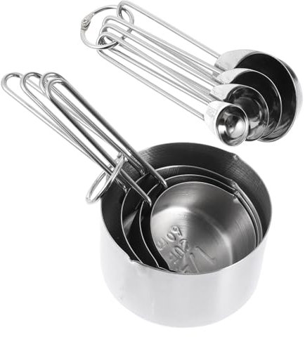 MAGICLULU Tazas Medidoras Para Hogar Cucharas Medidoras Cocina Vaso Medidor Cuchara Dosificadora Taza