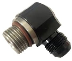 pljYocdO Raccordo Tubo Freno turbina Moto Tubo Compatibile con ORB-10 AN8 10ORB