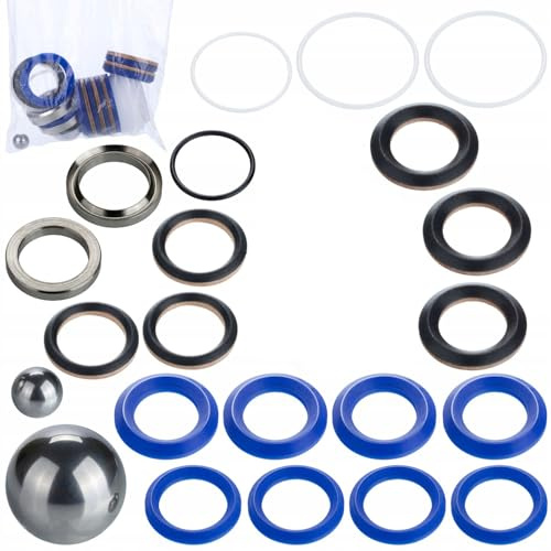 Zenthril Set Kit Réparation Pompe – Joints et Billes Haute Qualité | Pour Zenthril Apex B, Fusion Q, Ultra C | Régénération Agregat | Accessoire pour Peinture
