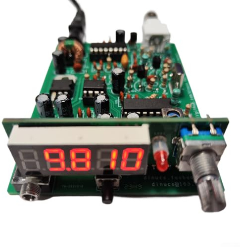 Minhe R10 Shortwave PLL Radio Kit 3-23MHz AM Receiver with Display | 10.7MHz IF | 12V Power for Aviation Band Ham Radio & SWL