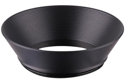 Compatible For Nikon Cameras - 30-46mm Screw-on Wide Angle Metal Lens Hood (Multiple Sizes)(46mm)