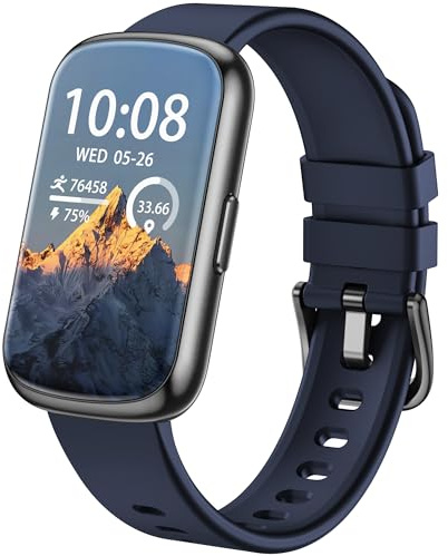 Fitness Tracker, Smart Watches for Women Men with 24/7 Heart Rate/Blood Pressure/Blood Oxygen Monitor, Sleep Tracker, Calories&Step Counter, IP68 Waterproof Health Activity Trackers for Android&iPhone