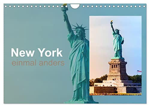 New York - einmal anders (Wandkalender 2026 DIN A4 quer), CALVENDO Monatskalender: Ein außergewöhnlich gestaltetet mit Bildern der Megametropole (CALVENDO Orte)
