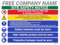 600x450mm Multi Hazard Site Safety Notice 6 Points Construction Sign with FREE Company Name