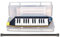 Bontempi 33 4262 – Melodica 25 Tasten mit seinem Schutzhülle, 334262, weiß schwarz