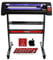 720mm Vinyl Schneideplotter mit LED Folienplotter Schneideplotter Plotter inklusive 3 x Roland-Messer SignCut Software