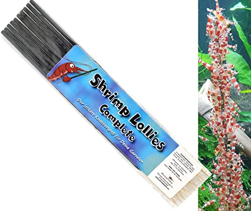 Schmitt Aquaristik Shrimp-Lollies Complete (10 Stück) / Alleinfutter für Garnelen / Lollies Futter