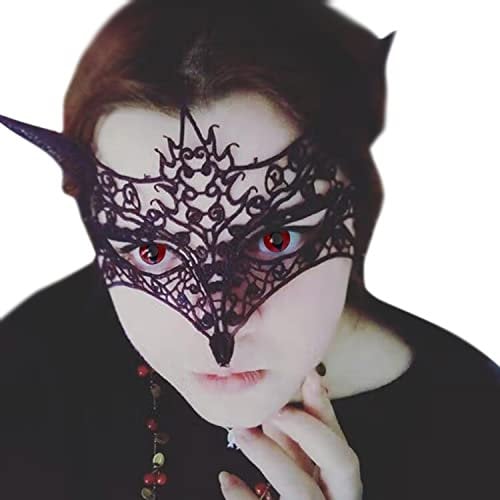 Halloween Makeup Accessories - Blood Red Cats Gaze - Women Cosplay Colored Acc