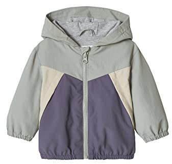 VERTBAUDET Blouson coupe-vent bébé garçon colorblock vert d'eau 36M(97CM)