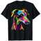 Windhund Hunde Bunte Farben Pop Art Greyhound Windhunde T-Shirt
