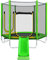 (New)7ft Kids Trampoline with Slide, Safety Encloser Netting and ladder for indoor and outdoor use, Heavy Duty Steel Frame Jumping Trampolines