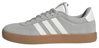 adidas Herren Vl Court 3.0 Shoes, Grey Two/core white/GUM10, 45 1/3 EU