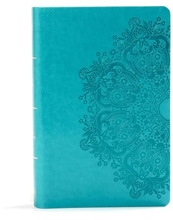 KJV Large Print Personal Size Reference Bible, Teal Leathertouch Indexed: King James Verion, Teal Leathertouch, Personal Size Reference Bible