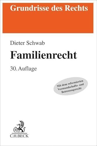 Familienrecht (Grundrisse des Rechts)