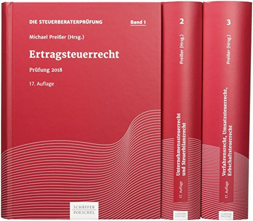 Die Steuerberaterprüfung: Prüfung 2018, Paket - Bände 1-3