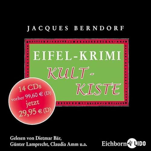 Eifel-Krimi Kultkiste: Vier szenische Lesungen mit Musik und ein Hörspiel.