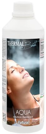 THERMAL BATH 1 LT (Natural) - Eau Thermale pour Spa, Hydromassage, Jacuzzi et Piscine.