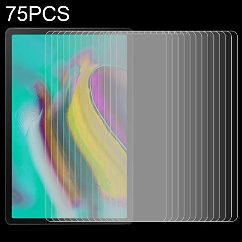 Cqu Film de Remplacement pour écran 75 PCS 9H Dureté de la Surface Anti-Empreintes digitales Anti-déflagrant Tablet PC Protecteur d'écran en Verre trempé Frontal for Galaxy Tab A 10.1 (2019)