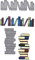 Mothcattl Metall-Stanzschablonen für Bücher, Kartenherstellung, Prägeschablone, DIY, Scrapbooking, Album, Papierkarten, Basteldekoration