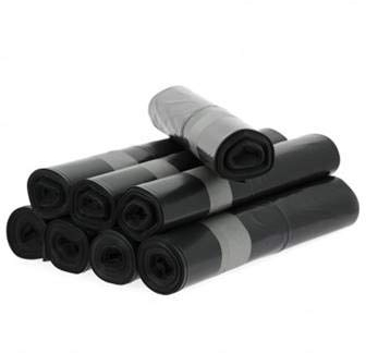 Sac Poubelle - Sacs Poubelle - Rouleau de Sac Poubelle - Sac poubelle Qualité Professionnelle - Sac Poubelle 110 L Noir - 55 microns - Carton de 200 Sacs - Basse densité