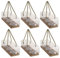 DOITOOL Paper Bakery Boxes : 10PCS Golden Pastry Container with Transparent Pet Window, Portable Bakery Packaging Boxes for Egg-Yolk Puff, Cookies, Mousse, And Desserts -22. 5x8x8cm