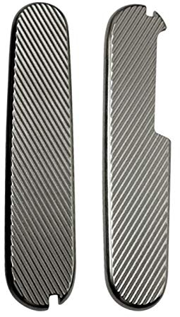 Faderr Army Cutter Scales, 2pcs Swiss Knife Scales, 91mm Titanium Alloy Army Knife Scale, Durable Army Cutter Scales (Knives Scale Only)