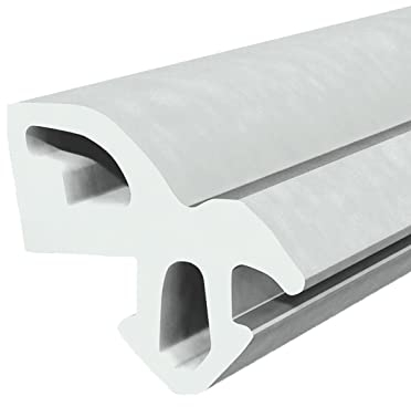 Seiletech.de Fensterdichtung | S-1560 | 10 m | aluplast PVC Fenster Gummidichtug | Grau | Zugluftstopper Profildichtung | Gummidichtug Dichtband Kunststofffensterdichtungen