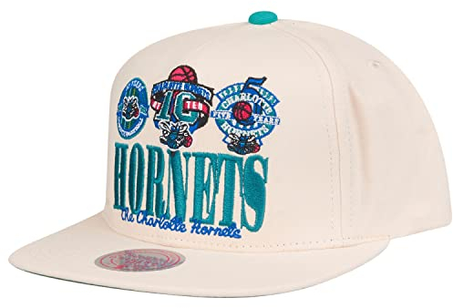 Mitchell & Ness Snapback Cap - Retro Frame Charlotte Hornets