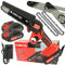 Motosega a Batteria Elettrica a Catena | 1500 W | 2 Batterie da 21V 1500 mAh | 2 Guide da 6 (18 cm) | 2 Catene da 6 (18 cm) | Taglio 15 cm | Velocità Catena 6 m/sec | Potatura Giardino Legno