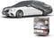 WALSER Abdeckplane Auto All Weather Basic, Abdeckplane wasserdicht, 100% wetterfeste Auto Abdeckplane, Autoabdeckung Outdoor, Auto Abdeckplane wasserdicht, Autoplane Vollgarage Größe 3 PKW grau