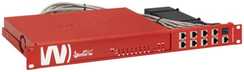 WatchGuard Firewall Industrial Rack Mount - 1U Server-Rackregal mit leicht zugänglichem Kabel und Frontgeschirmter Kupplung, ordnungsgemäß belüftet, benutzerdefiniertes 19-Zoll-Rack - RM-WG-T6i von