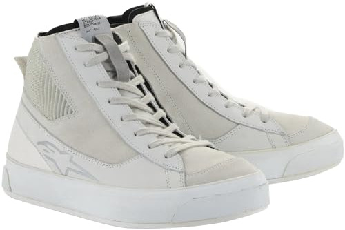 Alpinestars Damen Motorradschuhe Stella Stated Podium Shoes sportliche Schuhe, WHITE COOL GRAY, 36 EU