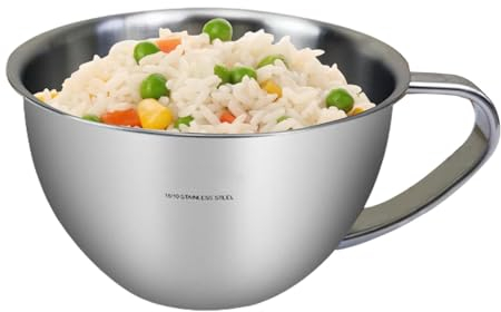 Pichet doseur en acier inoxydable - Pichet en métal avec marquage ML - Verre doseur en métal inoxydable pour liquide de cuisine