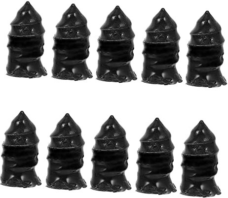 LALADEFIEE 10St Reifen Spikes Motorradreifen Spikes für Fahrradreifen roller reifen bike tire repair kit Reifen Schraubbolzen Anti-Rutsch-Nägel für Fahrräder Gel-Nagel Black