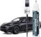 BESCH Stylo Retouche Peinture 12 ml pour Tesla Y X S 3 Highland - Kit de Réparation Peinture de Carrosserie, Solution Rapide (Gris furtif)