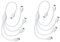 SEWOART Led Strip Lights USB RGB Cable Extension Splitter Connector Cables for Led Strips 2 Pack 4 Pin Splitter 10 Male Plugs RGB Led Strip Accessory DIY Friendly Design