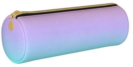 BHHJKK Cotton Candy Ombre Federmäppchen, Farbverlauf, Reißverschluss, Stifttasche, Schreibwaren, Kosmetik, Organizer, Tasche für Büro, Schule, Uni, Arbeit, Siehe Abbildung, Einheitsgröße,