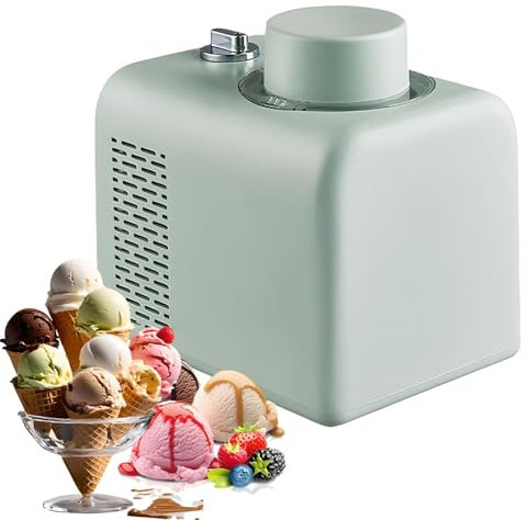 Gelateria, Macchina da Gelato Automatica da 500 ml con 4 modalità Che mantengono Freddo in Produttore di Yogurt surgelato da 8 Ore con Pala Staccabile per preparare Sorbetto Morbido