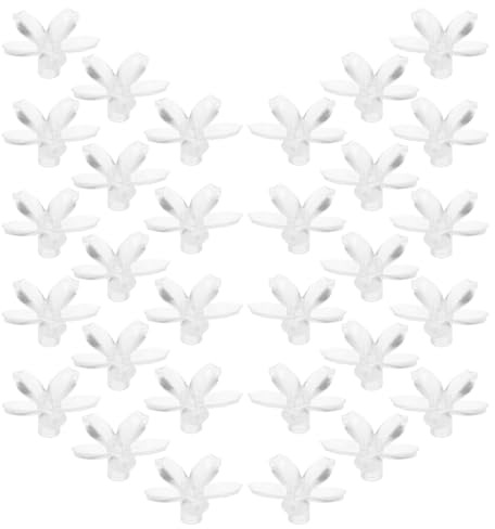 VICASKY Kirschblüten Lampenschirme 100 Stück für LED Lichterketten Transparente Dekorative Lampenabdeckungen für Hängelampen und Wandlampen Ersatz Lampenschirme Hochzeits Kirschblüten