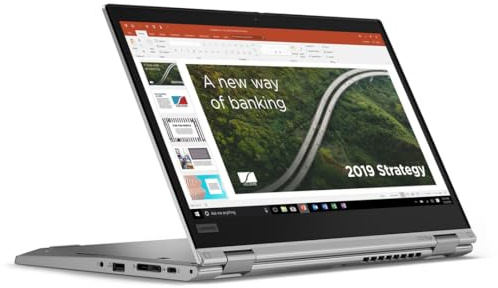 Lenovo ThinkPad L13 Yoga Gen 1, 2 in 1 Touchscreen Laptop, 13.3-Inch FHD, Intel Core i5-10210, 8GB RAM, 256 GB SSD, Stylus Pen, US QWERTY Keyboard, Windows 11 Pro (Renewed)