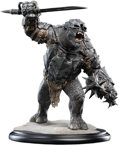 Weta Workshop Herr der Ringe Statue Olog-hai of the Black Gate 14 cm