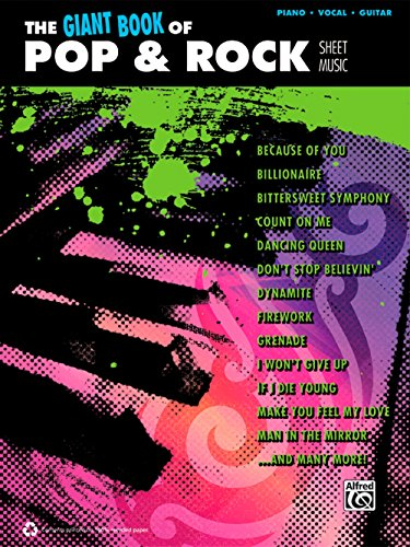 The Giant Pop & Rock Piano Sheet Music Collection