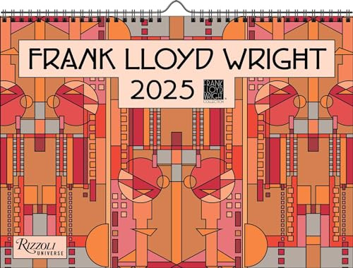 Frank Lloyd Wright 2025 Wall Calendar