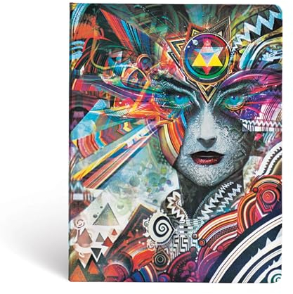 Paperblanks - Android Jones Revolution - Notizbuch Ultra Liniert, Ultra (230 x 180)