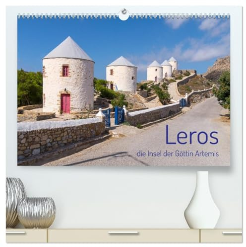 Leros - die Insel der Göttin Artemis (hochwertiger Premium Wandkalender 2026 DIN A2 quer), Kunstdruck in Hochglanz: Die Ägäis Insel Leros im Jahresüberblick (CALVENDO Orte)