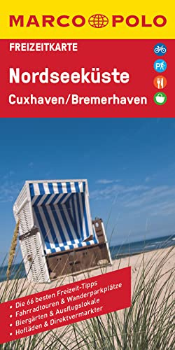 MARCO POLO Freizeitkarte 6 Nordseeküste 1:110.000: Cuxhaven/Bremerhaven