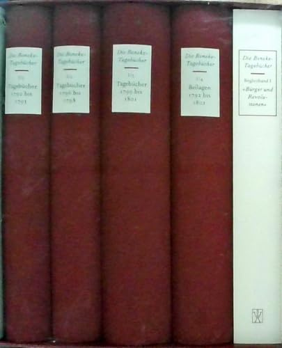 Die Tagebücher I (1792-1801) (Beneke Tagebücher)