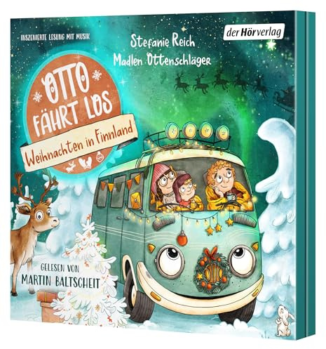 Otto fährt los – Weihnachten in Finnland: Hörbuch für alle Vanlife-Fans & Camper-Kinder, Reisen mit dem Bus Abenteuer für Kinder ab 4 Jahren