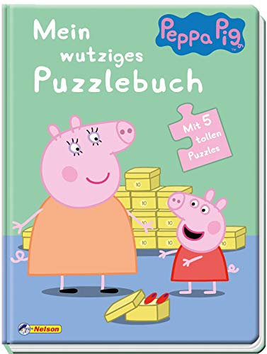 Peppa: Mein wutziges Puzzlebuch: Mit 5 tollen Puzzles (Peppa Pig)