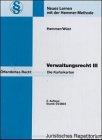 Verwaltungsrecht III (Karteikarten - Öffentliches Recht)